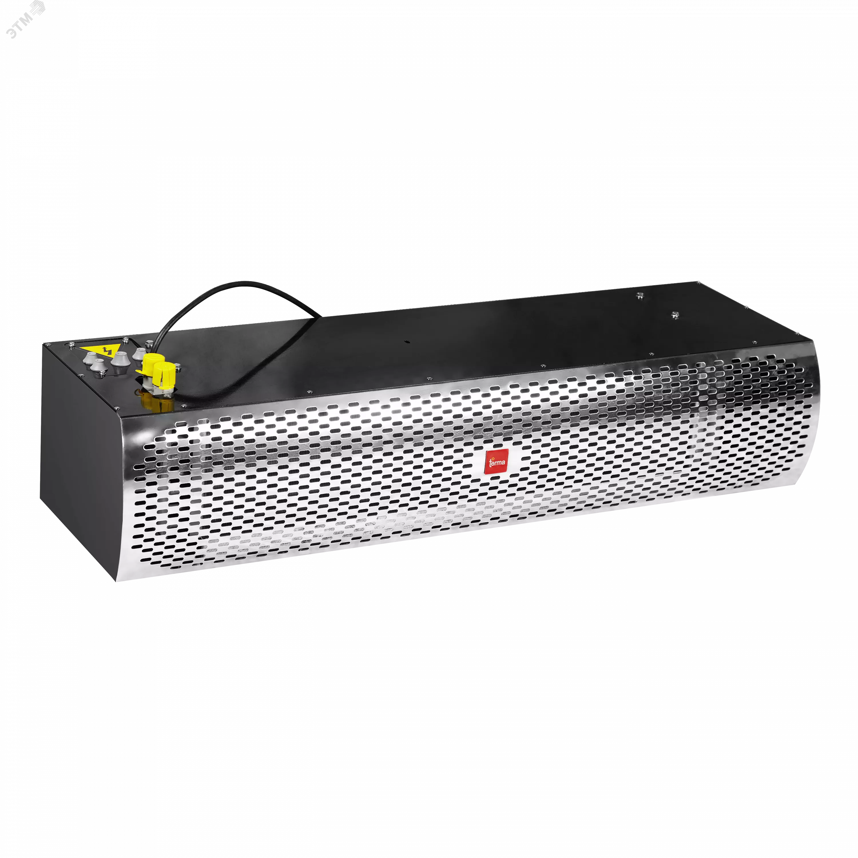 Завеса воздушная с электрическим нагревом коррозионностойкого типа на 9 кВт просечная панель 211E09K