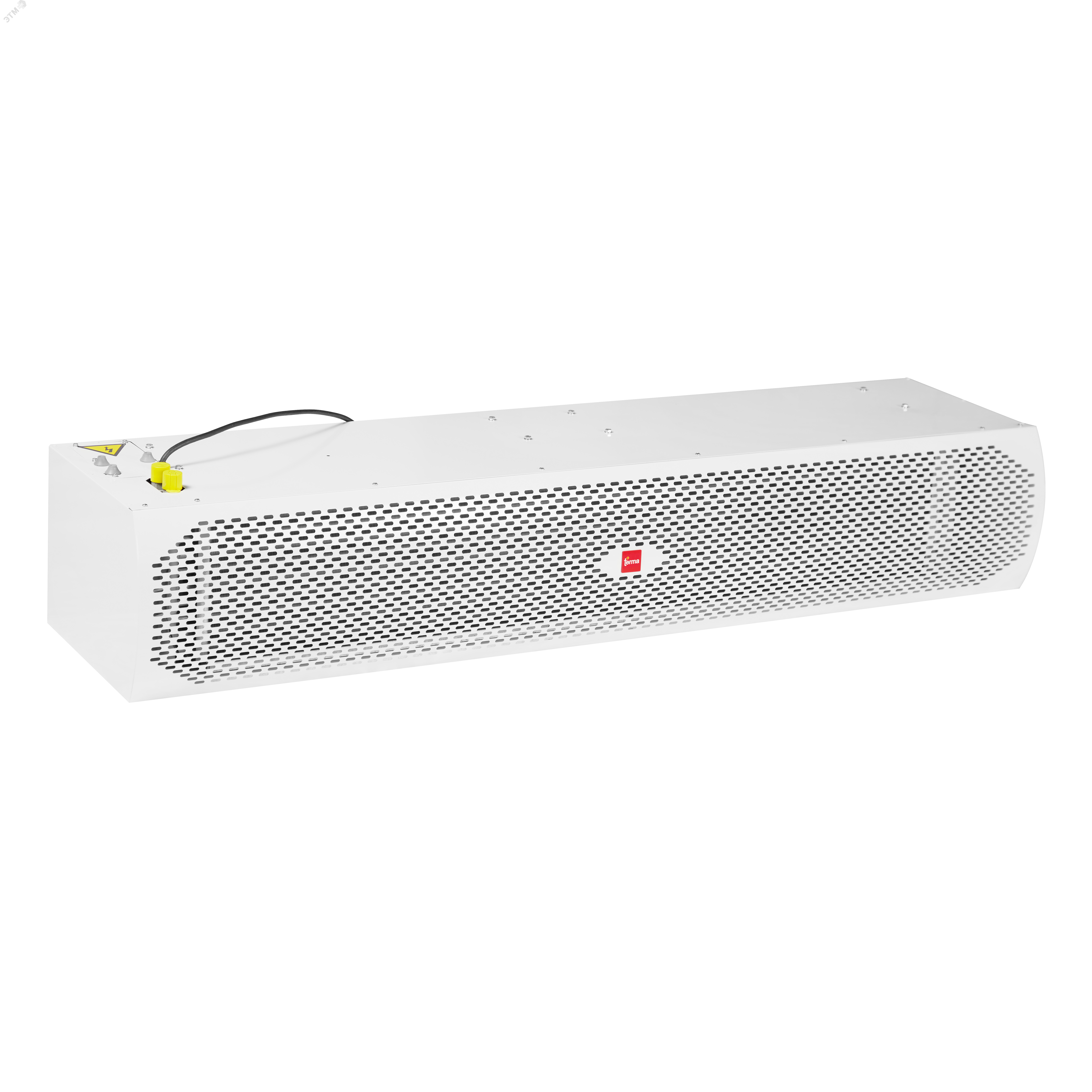 Завеса воздушная с водяным нагревателем общепромышленного типа на 14 кВт просечная панель 216W02H