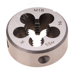 Плашка М18х2,5 DINEN22568 HSS 6g 45х18мм