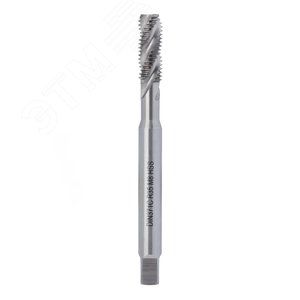 Метчик М 8,0х1,25 (Машинный, спиральный) DIN371 HSSE-TiALN 6h C/2-3P R35 90мм a=6,2