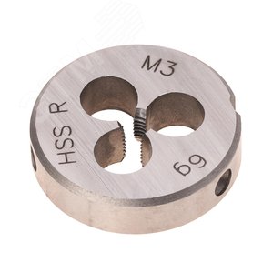 Плашка М 3,0х0,5 DINEN22568 HSS 6g 20х5мм