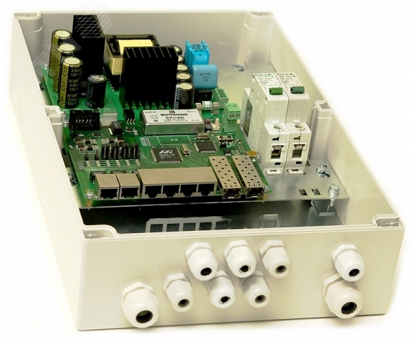 Коммутатор управляемый 6 портов 10/100Base-Tx