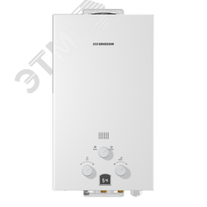 Водонагреватель газовый Edisson ECO PRO E 20 D Pro 10 л/мин с электророзжигом