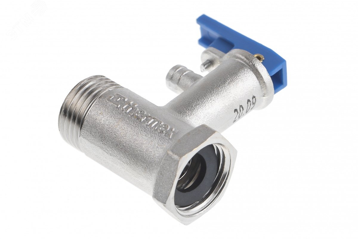 Клапан предохранительный 1/2' для бойлера 7 бар с ручкой