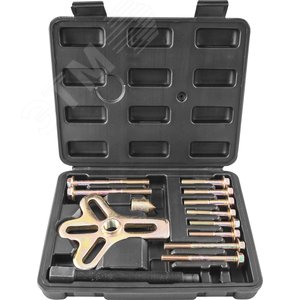 AHBPS13 Съемник многофункц. с болтовыми захватами в наборе, диапазон захватов 30-120 мм, 13 пр.