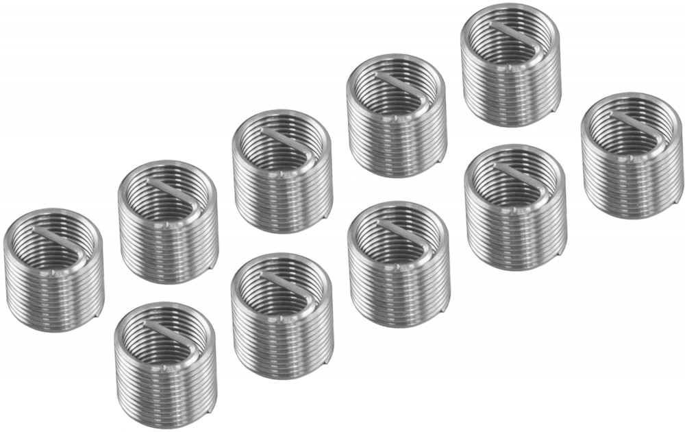 WTRI12125 Набор вставок резьбовых M12x1.25, 10 предметов