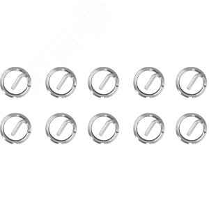 WTRI12125 Набор вставок резьбовых M12x1.25, 10 предметов