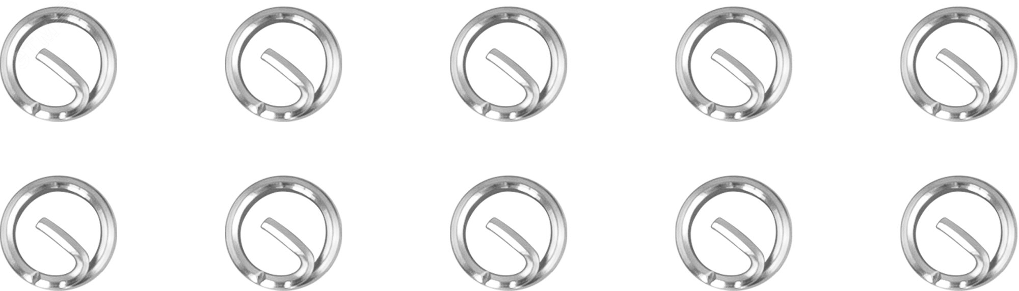 WTRI101 Набор вставок резьбовых M10x1.0, 10 предметов