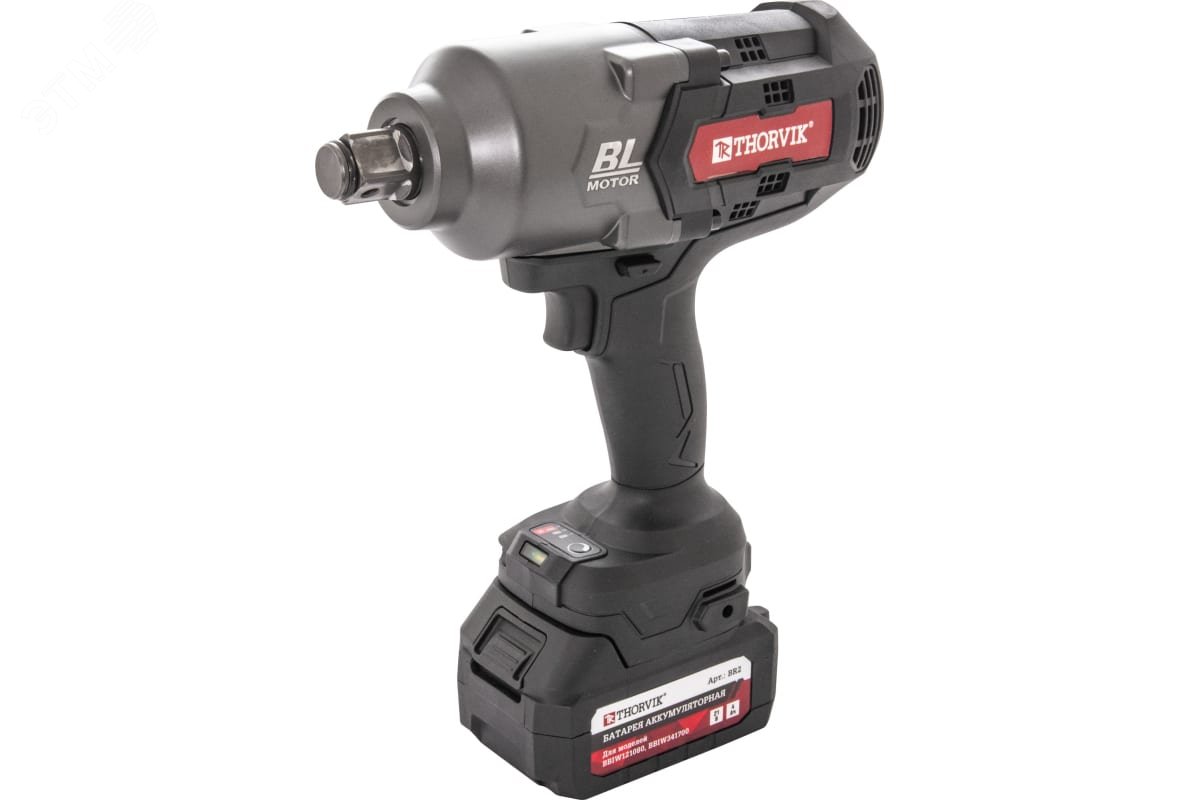 BBIW341700 Гайковерт ударный аккумуляторный бесщёточный 3/4"DR, 21В, 1700 Нм