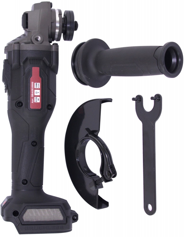 BBAG510000DNB Машина углошлифовальная аккумуляторная бесщеточная 125 мм, 10 000 об/мин. (без АКБ и З/У)