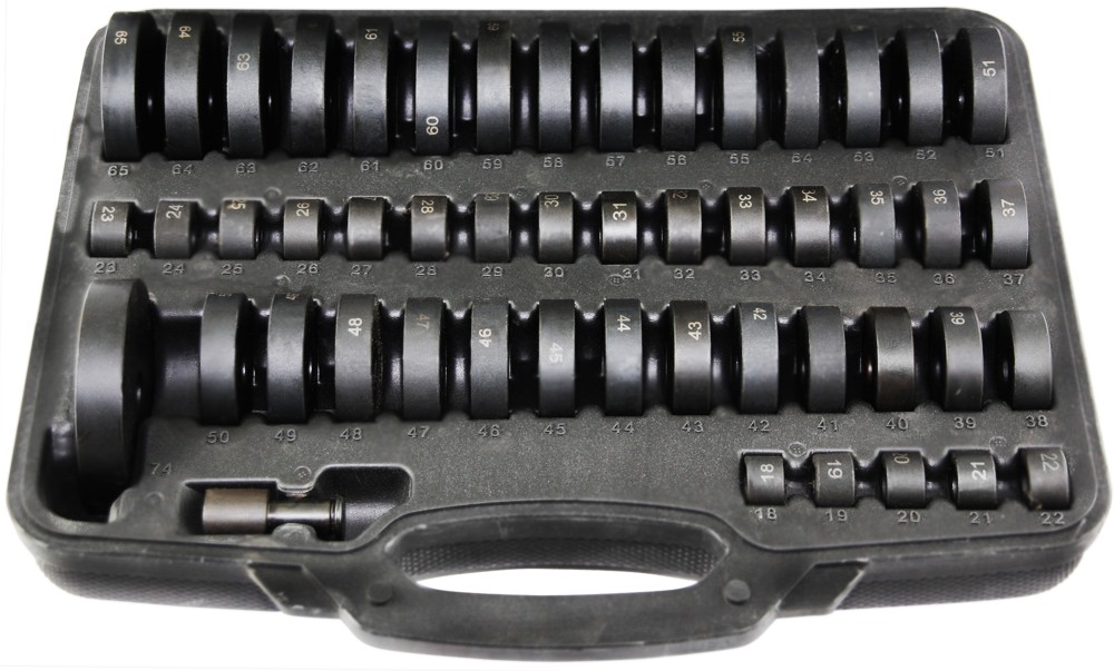 BSDS51 Набор оправок для установки подшипников и сальников, 18-74 мм, 51 предмет