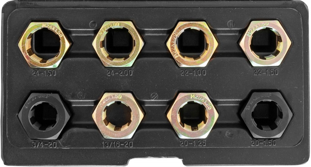 CVJRTK Набор для восстановления резьбы оси ШРУСа, 8 предметов