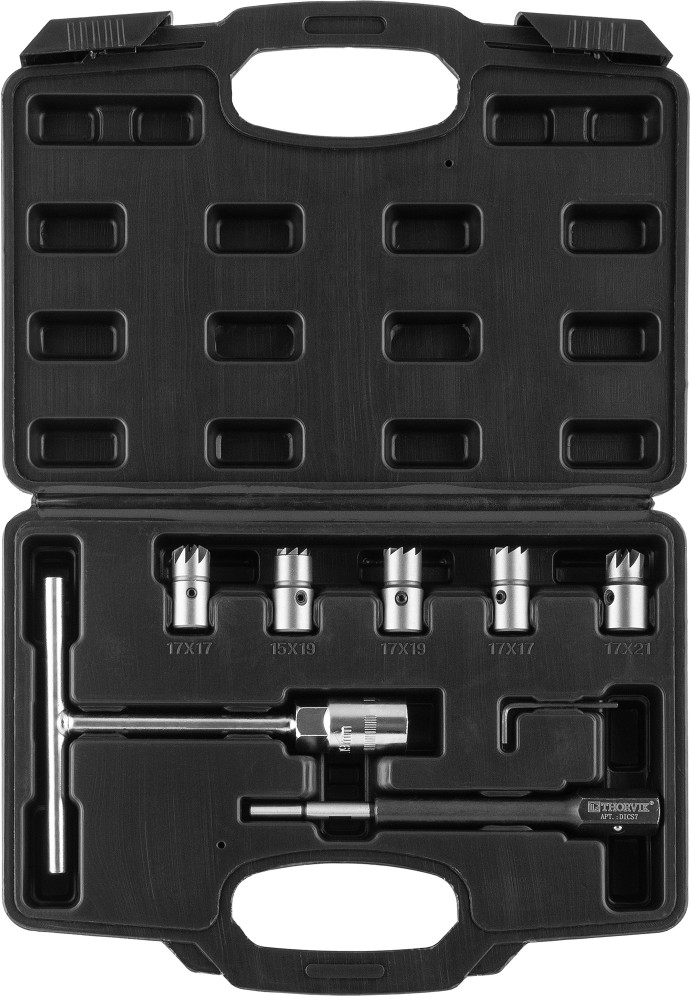 DICS7 Набор для восстановления посадочных отверстий дизельных форсунок, 7 предметов