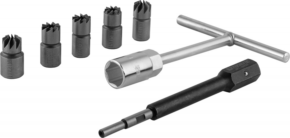 DICS7 Набор для восстановления посадочных отверстий дизельных форсунок, 7 предметов