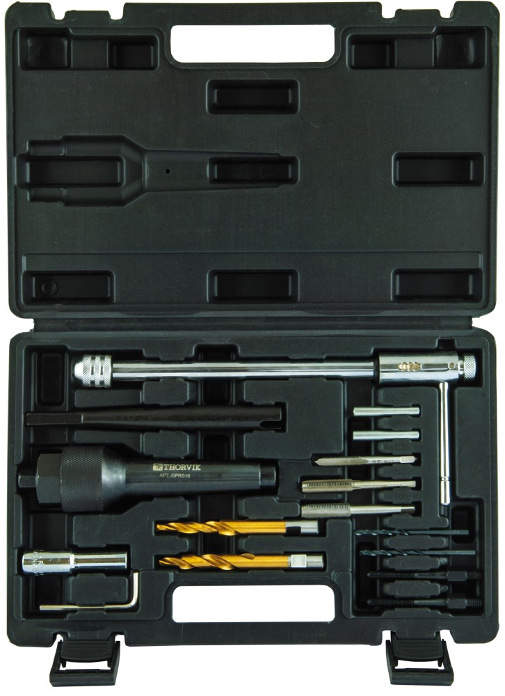GPRS16 Набор приспособлений для демонтажа сломанных свечей накаливания, 16 предметов