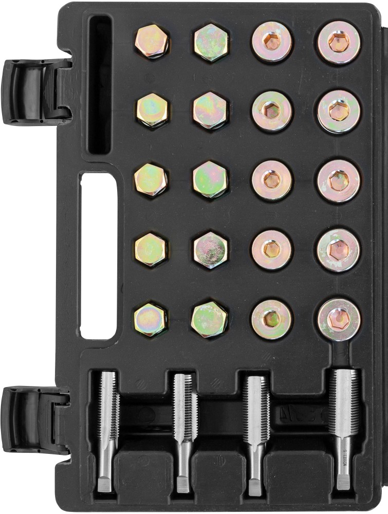 ODPRK1320 Набор для восстановления резьбы маслосливных отверстий, М13-М20, 64 предмета