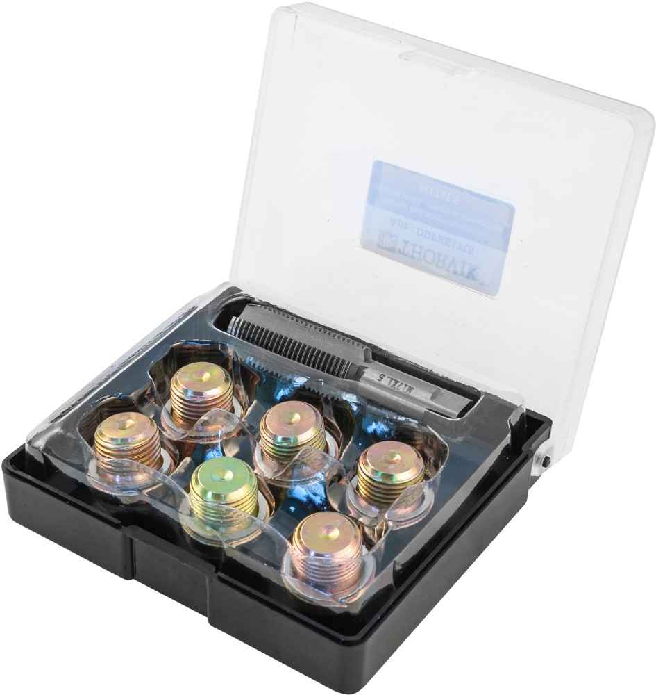 ODPRK1715 Набор для восстановления резьбы сливного отверстия поддона M17х1.5, 7 предметов