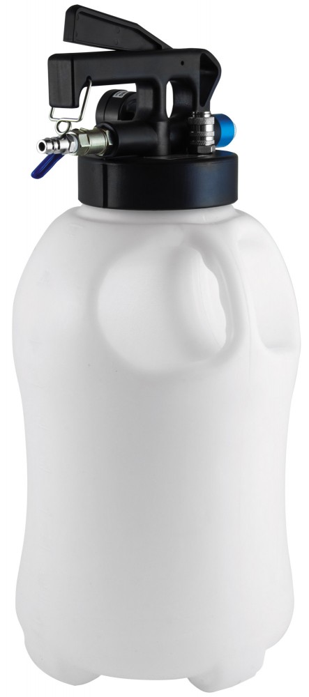 PATFD10K Приспособление с пневматическим приводом для замены трансмиссионных жидкостей в наборе с переходниками, 10 литров