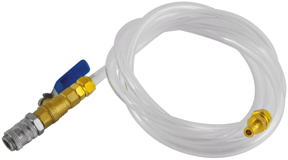 PATFD10K Приспособление с пневматическим приводом для замены трансмиссионных жидкостей в наборе с переходниками, 10 литров