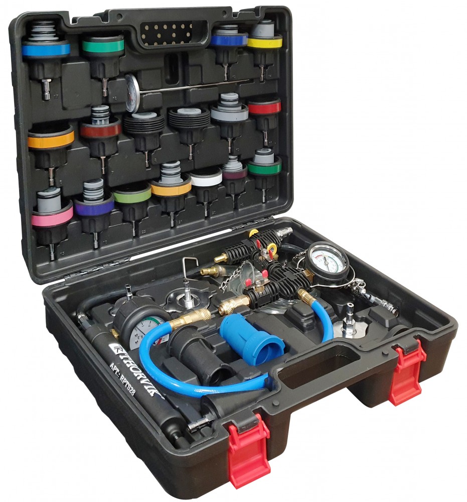 RPTS28 Набор для проверки герметичности системы охлаждения, 28 предметов