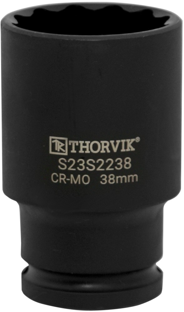 S23S2234 Головка торцевая ударная глубокая 12-гранная 1/2"DR, 34 мм