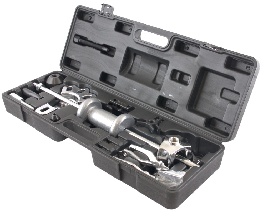 SHPS18 Набор съемников подшипников и ступиц с обратным молотком, 18 предметов