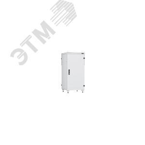 Шкаф напольный серии Lite II 19', 24U, цельнометаллические стенки и двери, Ш600хВ1241хГ600мм, в разобранном виде, серый