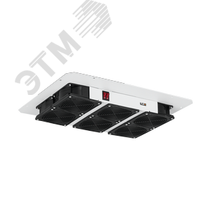 Блок вент для напольных шкафов серий TFR TFL TFA без шнура питания серый