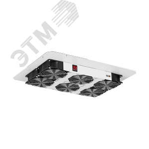 Блок вент для напольных шкафов серий TFR TFL TFA без шнура серый