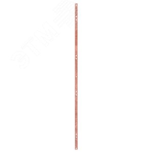 Шина заземления медная 47U 6 клемм вертикальная