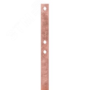 Шина заземления медная 33U 4 клеммы вертикальная