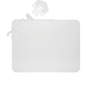 Заглушка проема вентиляторного блока 490х 380х1мм серая