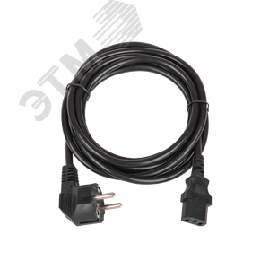 Кабель питания TLKSchuko CEE 7/7 - C13 3x0.75мм2 5 м 250В 6A черный