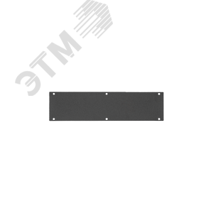 Заглушка кабельного ввода 300х76х1мм черная