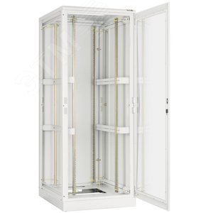 Шкаф напольный Lite II 19д 42U Ш600хВ2042хГ600мм серый RAL7035