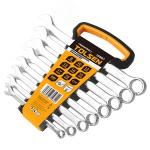 Набор комбинированных ключей, 8-19 мм, 8 предметов TOLSEN TT15887