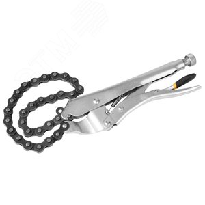 Съемник масляных фильтров, 60-140 мм, цепной с фиксатором TOLSEN TT10050