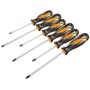 Набор отверток "GRIPro", 6 предметов TOLSEN TT20014