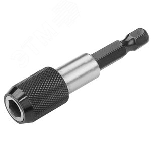 Держатель вставок (бит) 1/4", 60 мм, с фиксатором, для шуруповерта TOLSEN TT77863