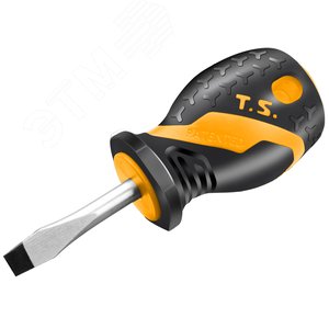 Отвертка шлицевая "GRIPro", Slotted 5,5 мм, 38 мм TOLSEN TT20131