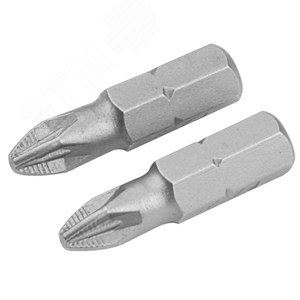 Набор вставок (бит) торцевых 1/4", Pozidriv, PZ3, 25 мм, 2 предмета TOLSEN TT20219
