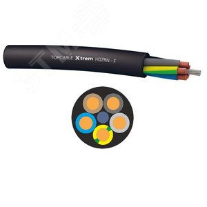 Кабель силовой XTREM H07RN-F/DN-F 5G1 0,6/1kV