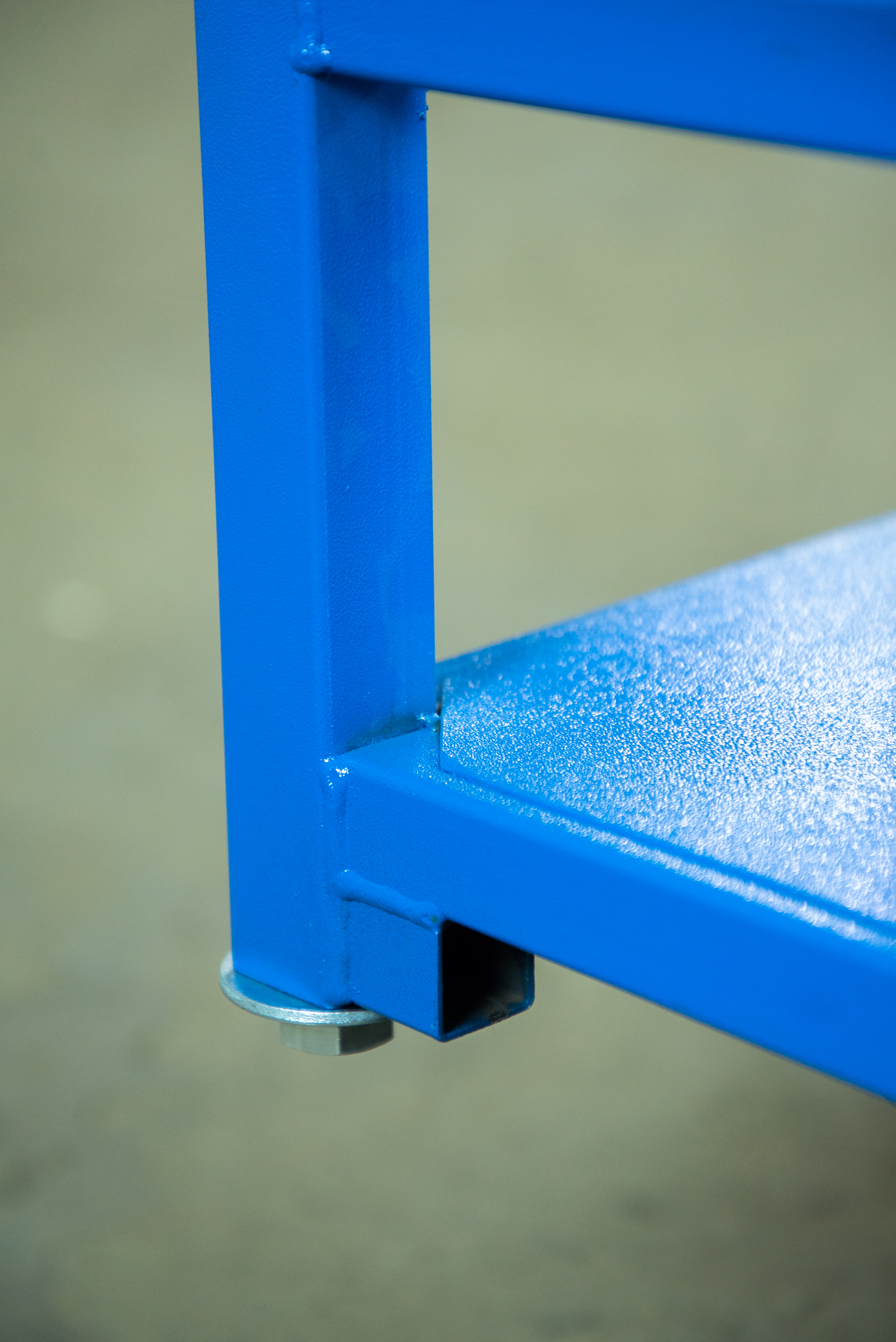 Тележка платформенная TOR ТП-МБ (600х1000) с бортами (колеса 160 мм)