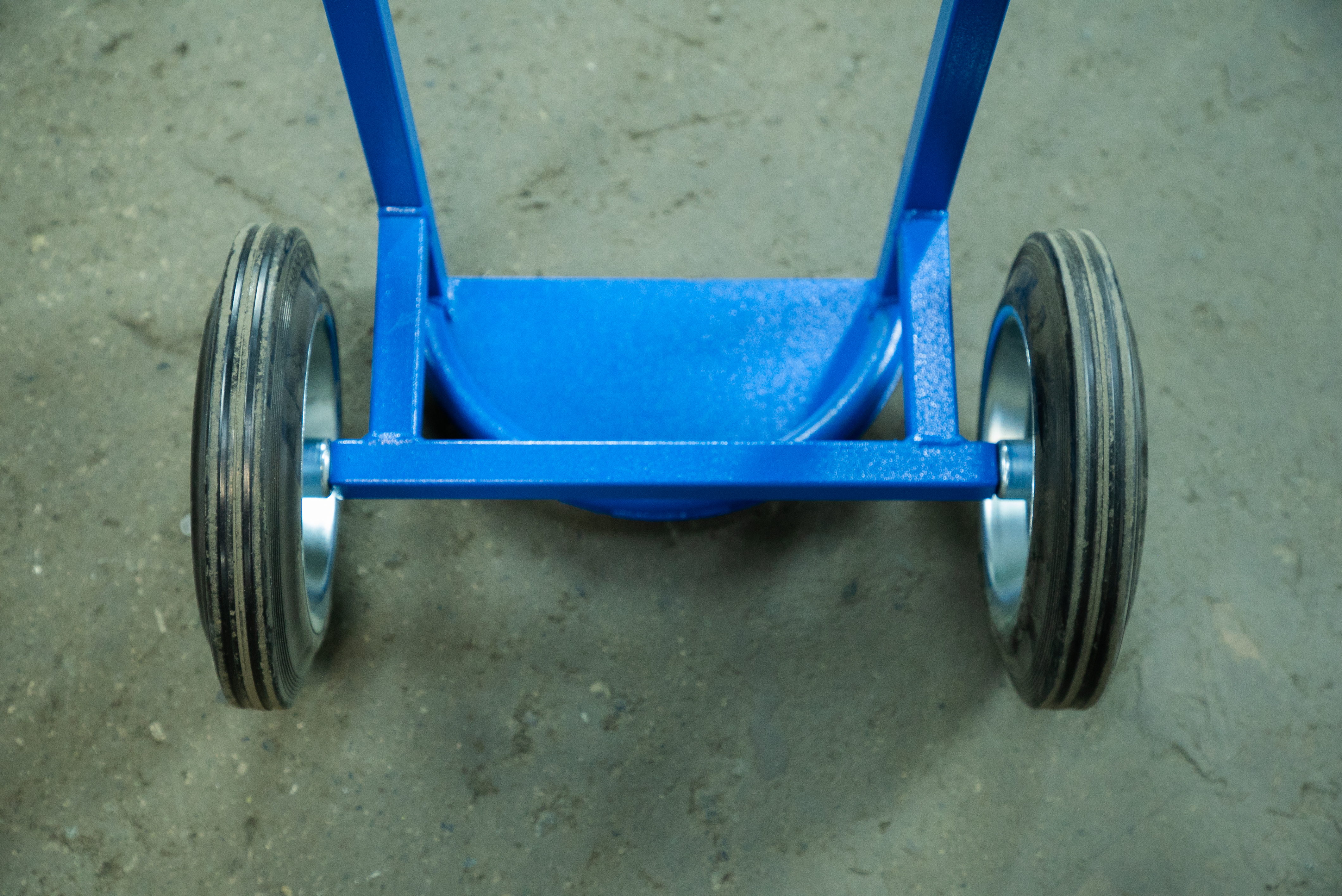 Тележка для газовых баллонов TOR ГБ-1, 1 баллон (литые колеса 250мм)