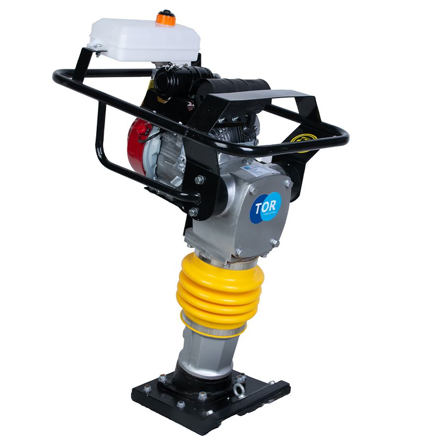 Вибротрамбовка 70 кг, 10кН (Honda) чугунный корпус TOR HCR-80B