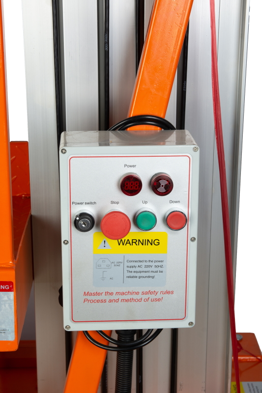 Подъемник мачтовый сетевой 125 кг 6/8 м TOR GTWY6-100 AC 220В 1-мачтовый