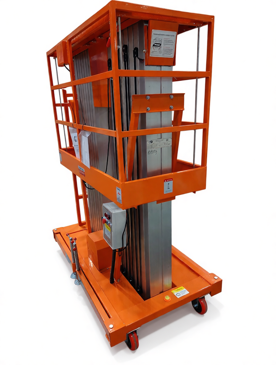 Подъемник мачтовый сетевой 200 кг 10/12 м TOR GTWY10-200S AC 220В 2-мачтовый