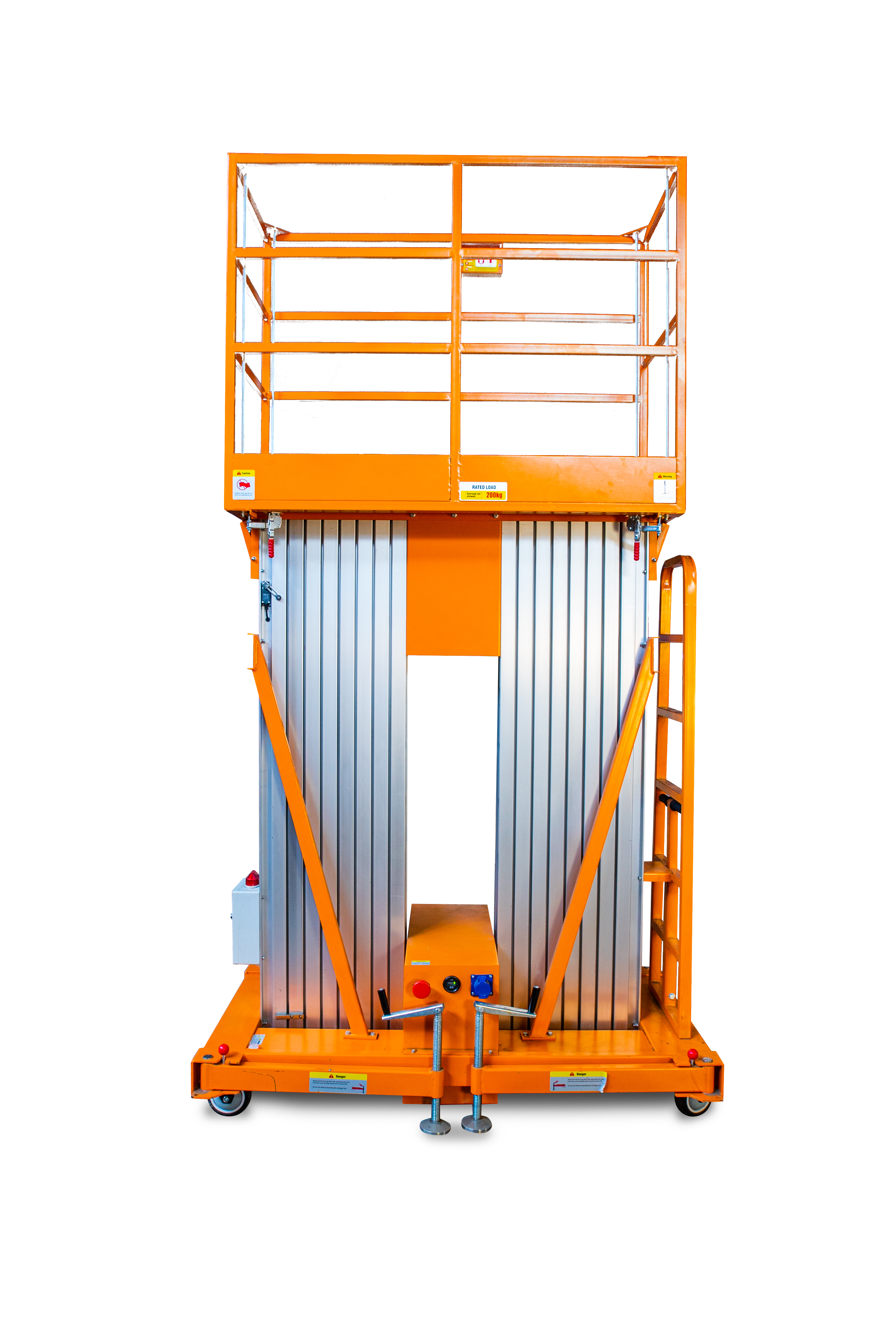 Подъемник мачтовый аккумуляторный 200 кг 10/12 м TOR GTWY10-200S DC 2-мачтовый