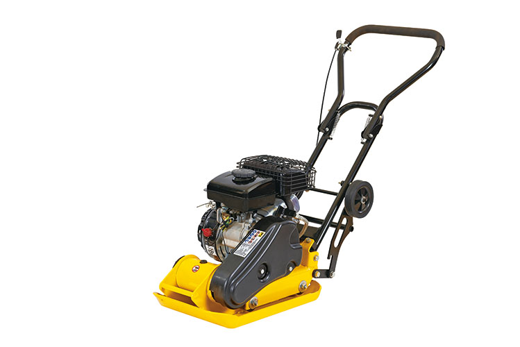 Виброплита 85 кг, 13кН (Loncin) бак, коврик, колесный комплект TOR T-80