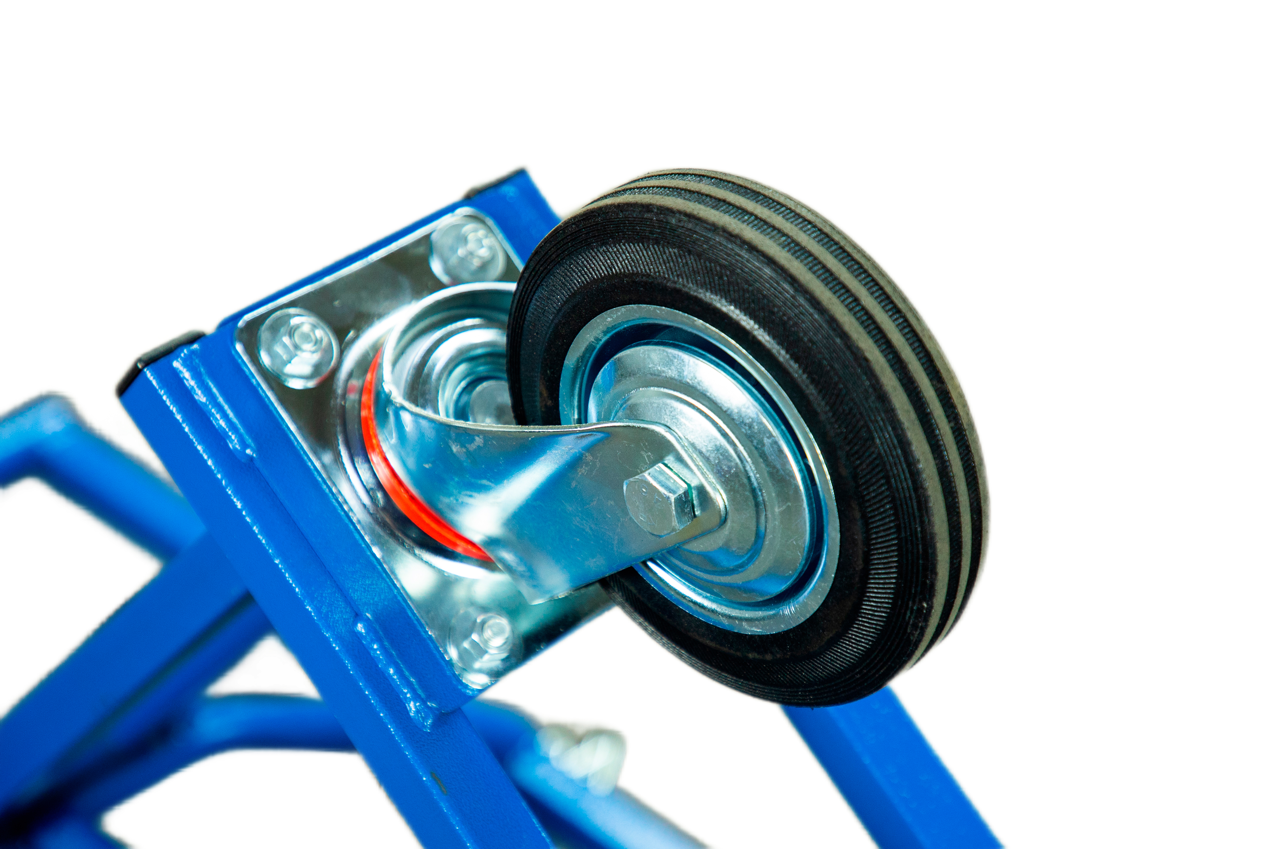 Тележка для металлических бочек TOR КБ-2 (250 литая+160 поворотное)